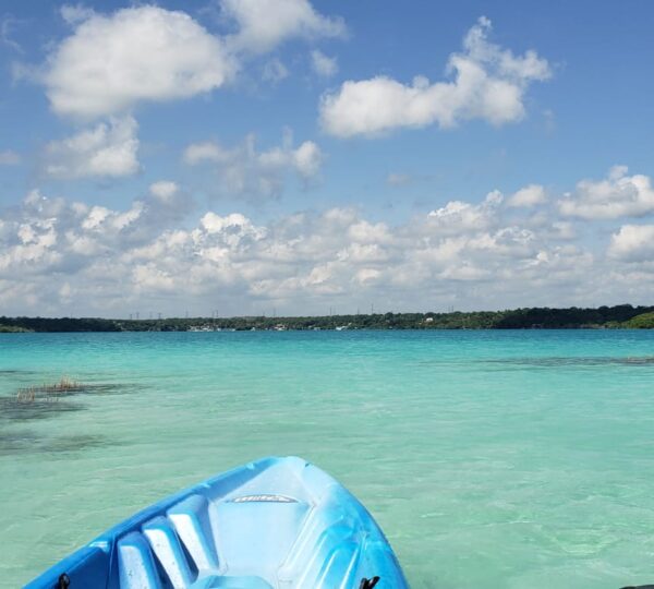 bacalar, selva y kayak